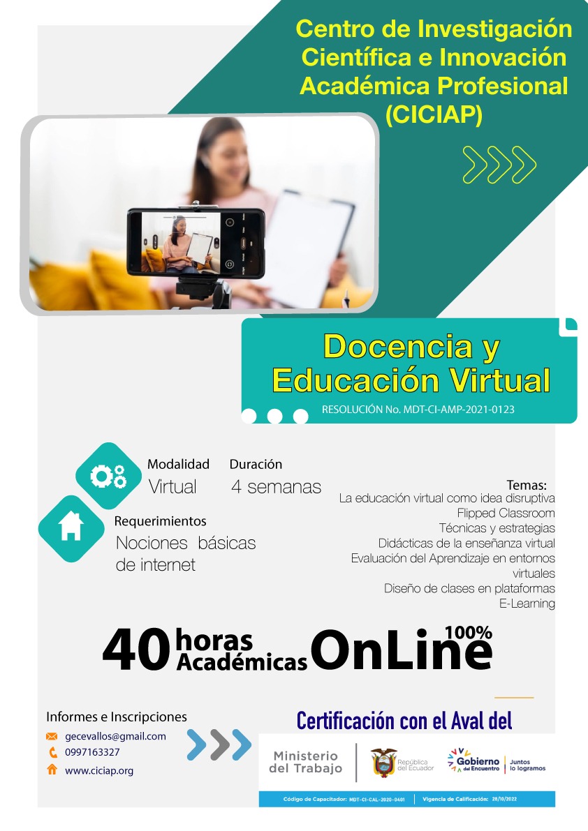 Docencia y Educación Virtual